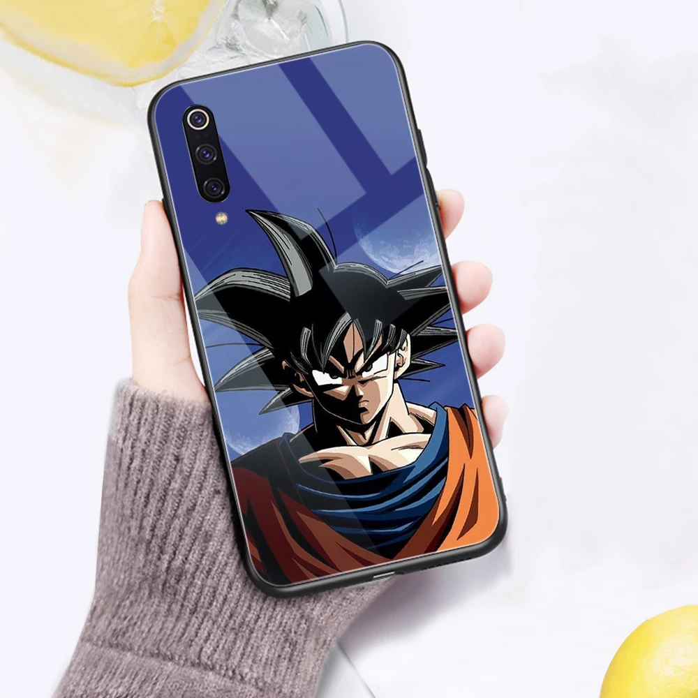 

ciciber For Xiaomi MI 9 8 6X A2 MIX 2 2S PocoPhone F1 Phone Case For Redmi Note 7 6 5 Pro Plus Tempered Glass Dragon Ball Wukong