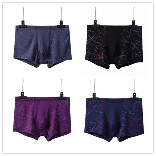 4pcs/lot Top Quality Boxers Modal Underwear Male Box Plus Big Size 4XL/5XL/6XL/7XL Boxer Shorts Men's panties bamboo fiber