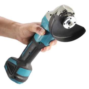 

Brushless Cordless Impact Angle Grinder Head Tools Kit 100mm/125mm Polishing Machine Angular Finish Grinder For Makita Battery