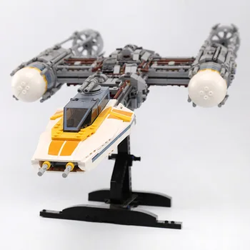 

In stocks lepinblocks toys Star Wars Y-Wing Star fighter building blocks with 75181 for kids DIY toys