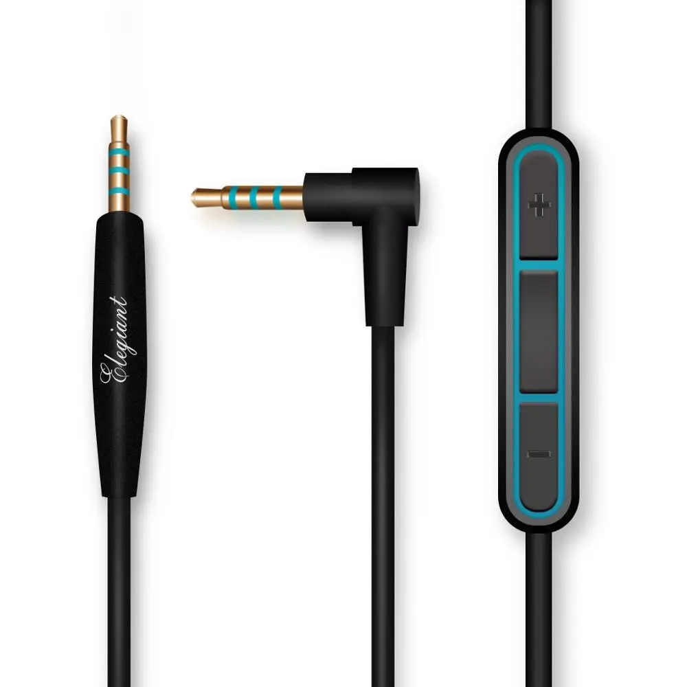 Аудиокабель LEORY для Bose QC25 тихий и комфортный кабель наушников 2 5 3 мм с микрофоном