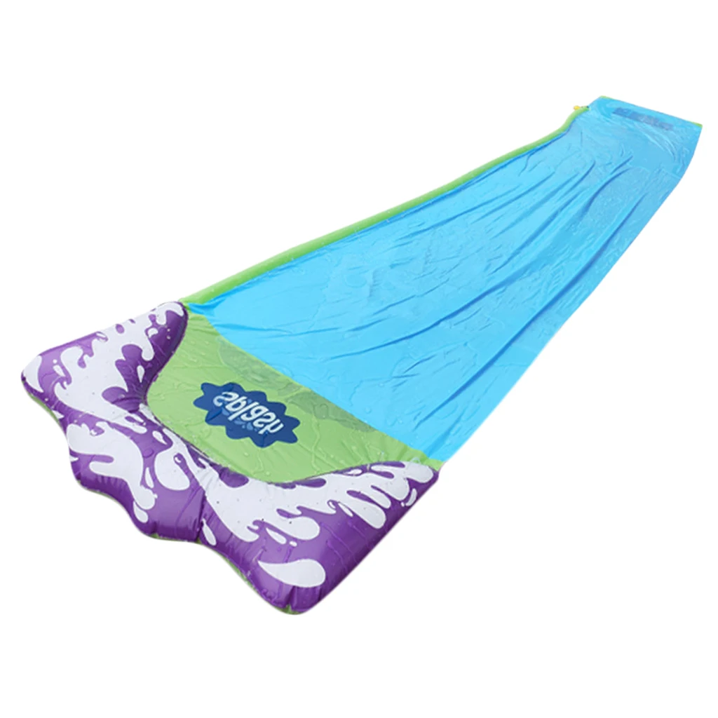 15.6/15.7ft Long Water Slide with Inflatable Pad for Kids Children Adults Outdoor Indoor Garden Backyard Water Games