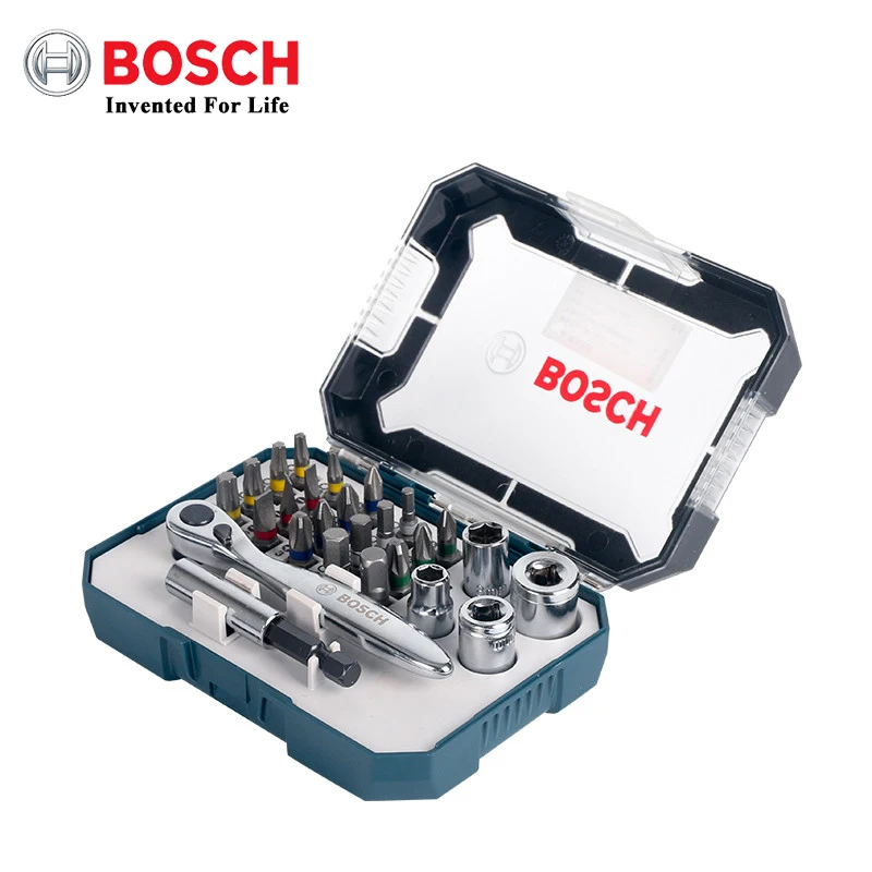 Bosch 26-piece screwdriver bit set electric screwdriver electric screwdriver bit ratchet wrench screwdriver For Bosch go 2