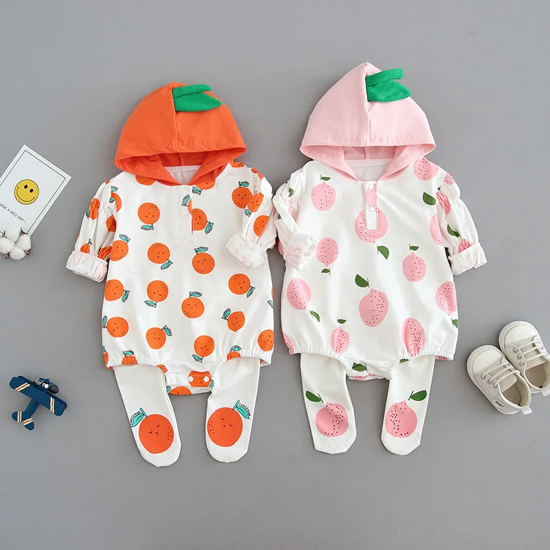

Newborn Rompers Baby Girls Clothes Fashion Baby Girl Outfits Cotton Printed Infant Jumpsuit Overalls Birthday Baby Clothing