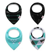 2 шт./лот, Детские банданы, нагрудники, очень мягкие, натуральный хлопок, слюнявчик для малышей, слюнявчик для слюни и прорезывания зубов, супер абсорбент, подарок для детского душа