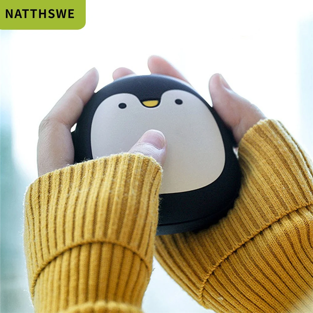 NATTHSWE/милые ручные грелки с животными емкость 8000 мА/ч Мобильный Внешний