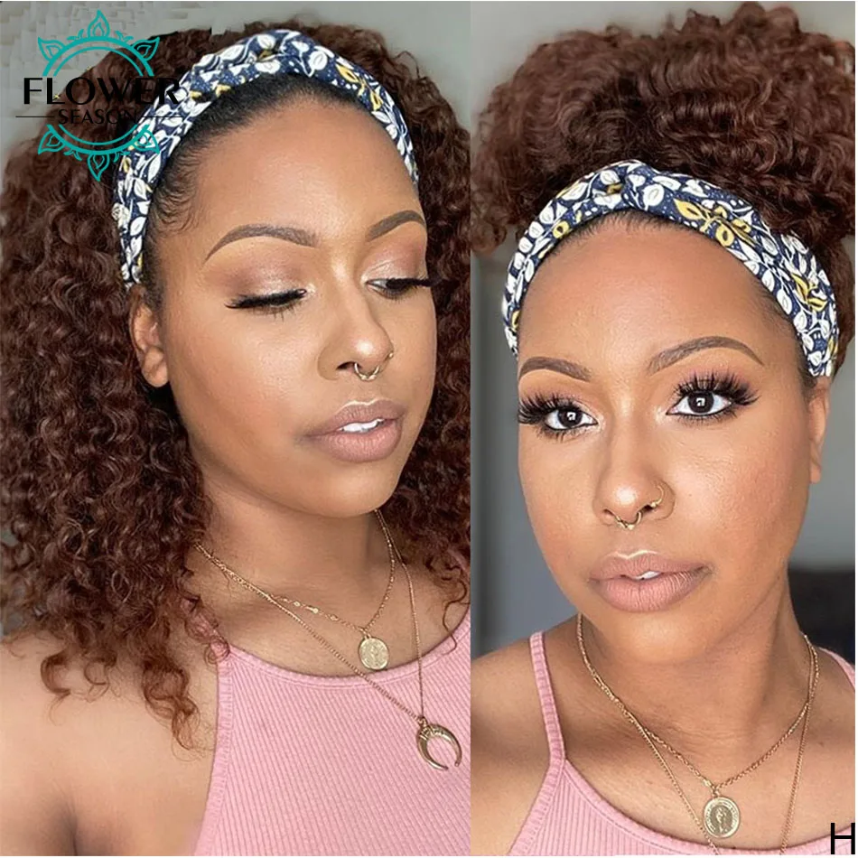 curly headband wig 