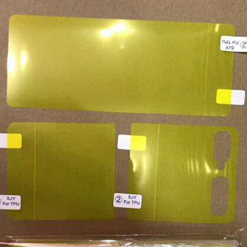 

10D Front+Back Hydrogel Film For Samsung Z Flip TPU Screen Protector Not Glass