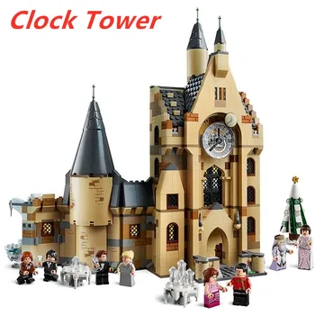 

922pcs New Harry Set Magic Toys Hogwartsing Clock Tower Compatible Harri 75948 Building Blocks for Children Christmas Gifts