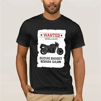 

funny men t shirt Graphic Letter O-Neck Solid Short Sleeve T Shirt Bandit Gsf 600 650 1250 1200 biker Print Tee shirt