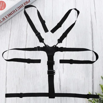 

1 Set Five-point Stroller Safety Straps Baby Stroller Safety Belt Universal Baby Stroller Fixing Belt Adjustable Baby Seat Belt