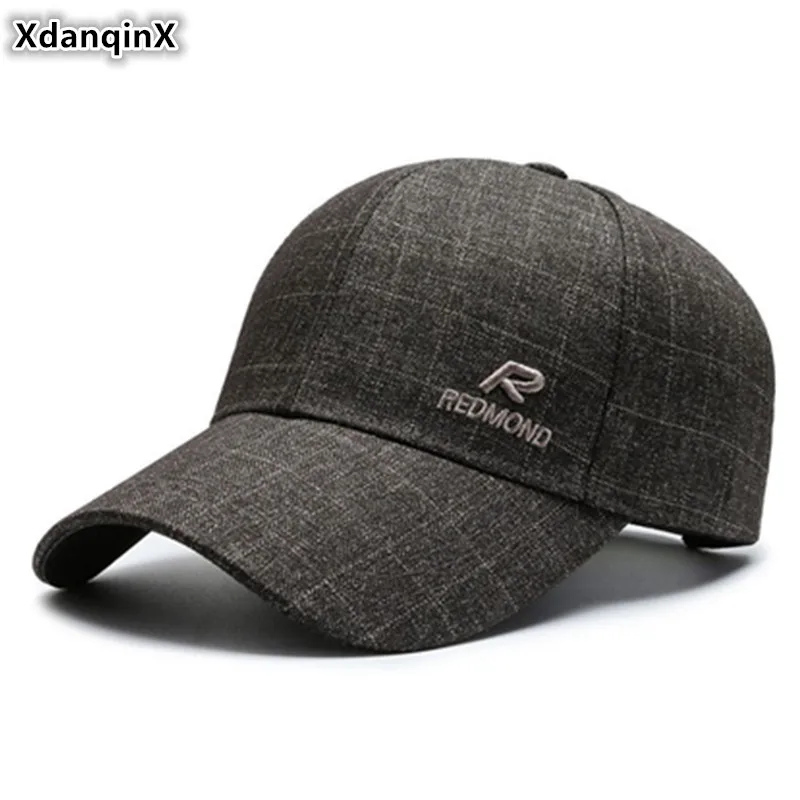 

XdanqinX Autumn New Men's Baseball Cap Women's Ponytail Fashion Embroidery Tongue Caps Snapback Cap Adjustable Size Couple Hat