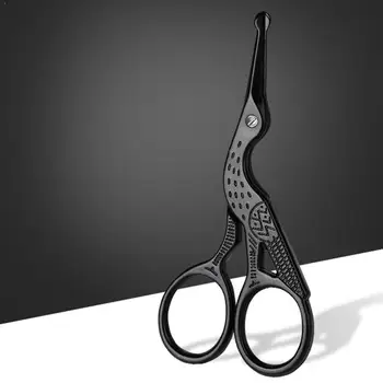 

Safety Eyebrow Scissors Rounded Curved Head Stainless Nose Beard Vibrissa Scissors Tools Scissors Hair Steel Beauty Hair Tr J5Q8
