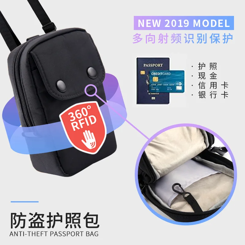 

Tingofine 2019 New Style Mobile Phone Shoulder Bag Large Capacity Phone Wallet WOMEN'S Shoulder Bag Halter Bag