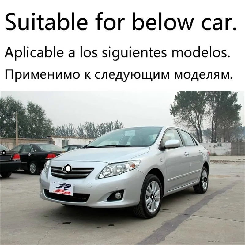Декоративные молдинги, Стайлинг, украшение, авто защита, модификация, Аксессуары для автомобилей, гоночные грили 07 08 09 10 для Toyota Corolla