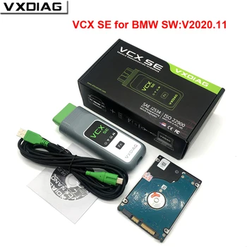 

VXDIAG VCX SE for BMW Diagnostic and Programming Tool with V2020.11 Software HDD Support Online Coding