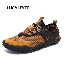 Кроссовки унисекс; летняя водонепроницаемая обувь; мужские пляжные сандалии; дышащая Спортивная обувь; мужские быстросохнущие шлепанцы для плавания