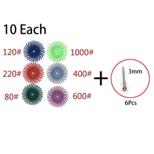 Абразивная щетка Dremel 6 насадок 3 0 мм 66 шт.|Абразивные инструменты|