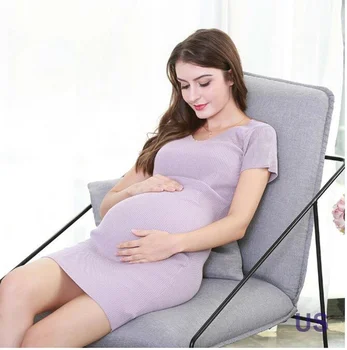 

Soft Silicone Belly Tummy Stronger Straps Waist Belt Woman Pregnant 9-10 Months Synthetic Leather Tops