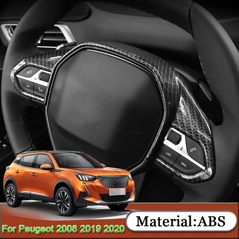 Декоративная рамка на руль для Peugeot 2008 508 2019-2020 3008 4008 5008 2016 2019 208 2020 | Автомобили и