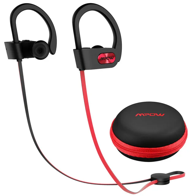 Белый Mpow наружные Беспроводные спортивные наушники пламя 088AR Bluetooth наушники портативные IPX7 водонепроницаемые наушники-вкладыши гарнитура - Цвет: Белый