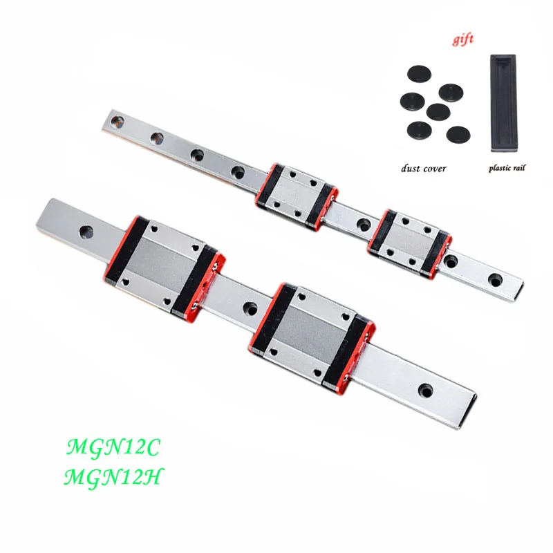 Mgn Mgn7c Mgn7h Miniatura Trilho Deslizante Linear 1pc Mgn Trilho de Guia Linear Mais 1pc Transporte 300 350 400 450 500 550 600 800 1000 Milímetros Cnc