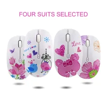 1200 dpi оптическая беспроводная мышь Портативный немой приемник супер тонкая печать креативный дизайн мыши мышь для ПК ноутбук мышь# D1