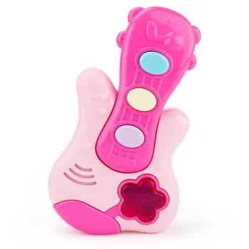 

Cartoon Guitar Music Baby Child Incorporation Kids Fun Toy Birthday Gifts With Light and Music