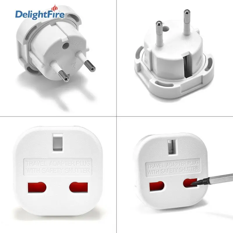 5/10pcs EU ÷  EU ȯ 250V 10/16A AC Scoket   EU   4.0mm EU   ܼƮ