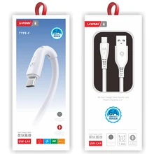 Cabo usb 1m usb carregamento rápido e transferência de dados 2 em 1 fio tipo c adequado para huawei xiaomi samsung linha de transmissão de dados