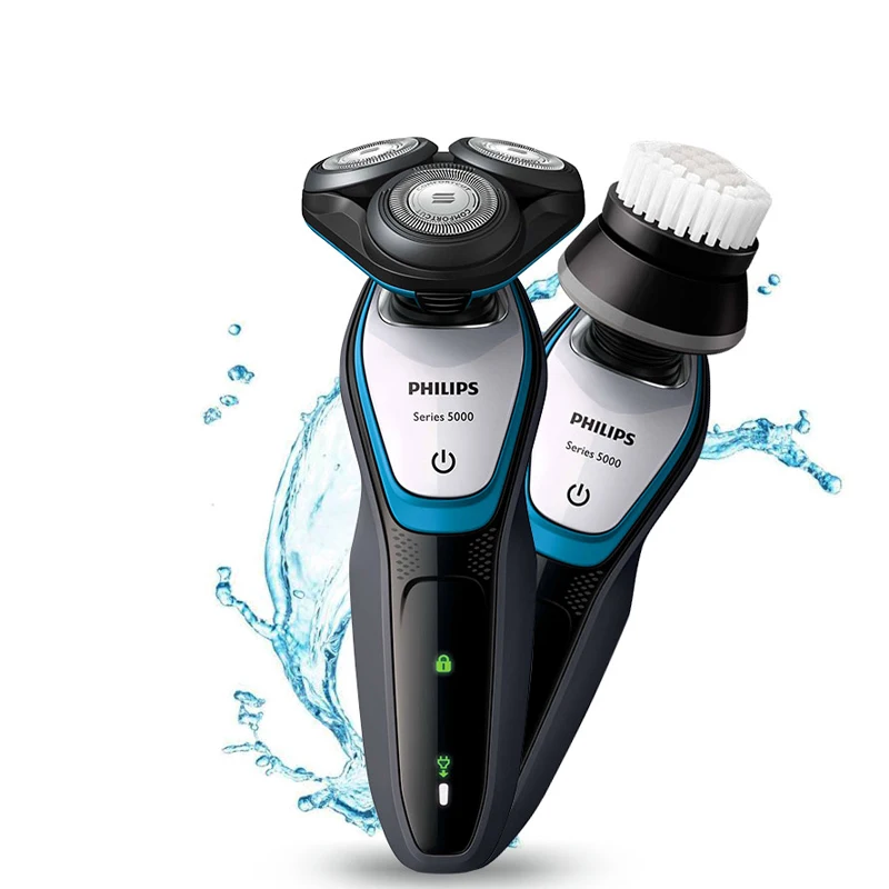 100% Оригинальные электробритвы Philips S5090 вращающаяся перезаряжаемая с 3D плавающими