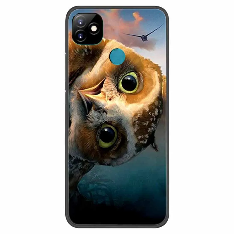 For ITEL Vision 1 Case Shockproof Soft silicone TPU Back Cover For ITEL Vision 1 Phone Cases for ITEL Vision1 Cute Cartoon Coque cell phone belt pouch Cases & Covers