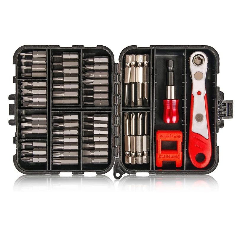 53pcs Multifunction Hex Screwdriver Bit Set,1/4 Inch Torque Ratchet
