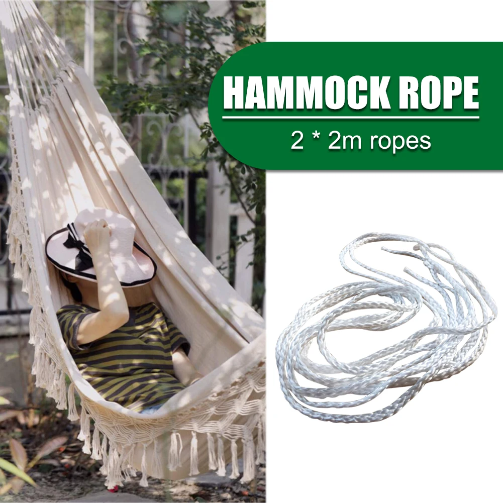 Hamaca con cuerda para colgar en el jardín|Hamacas| - AliExpress