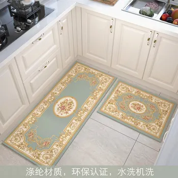 

2020 Kitchen Floor Mat Anti-slip Oil Resistant Household Waterproof Coaster Doorway Bedroom Rug Doormat Door Mat Household Mat