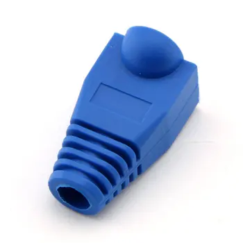 

Uxcell 100 Pcs Soft Plastic Ethernet RJ45 Cable Connector Boots Plug Cover @M23