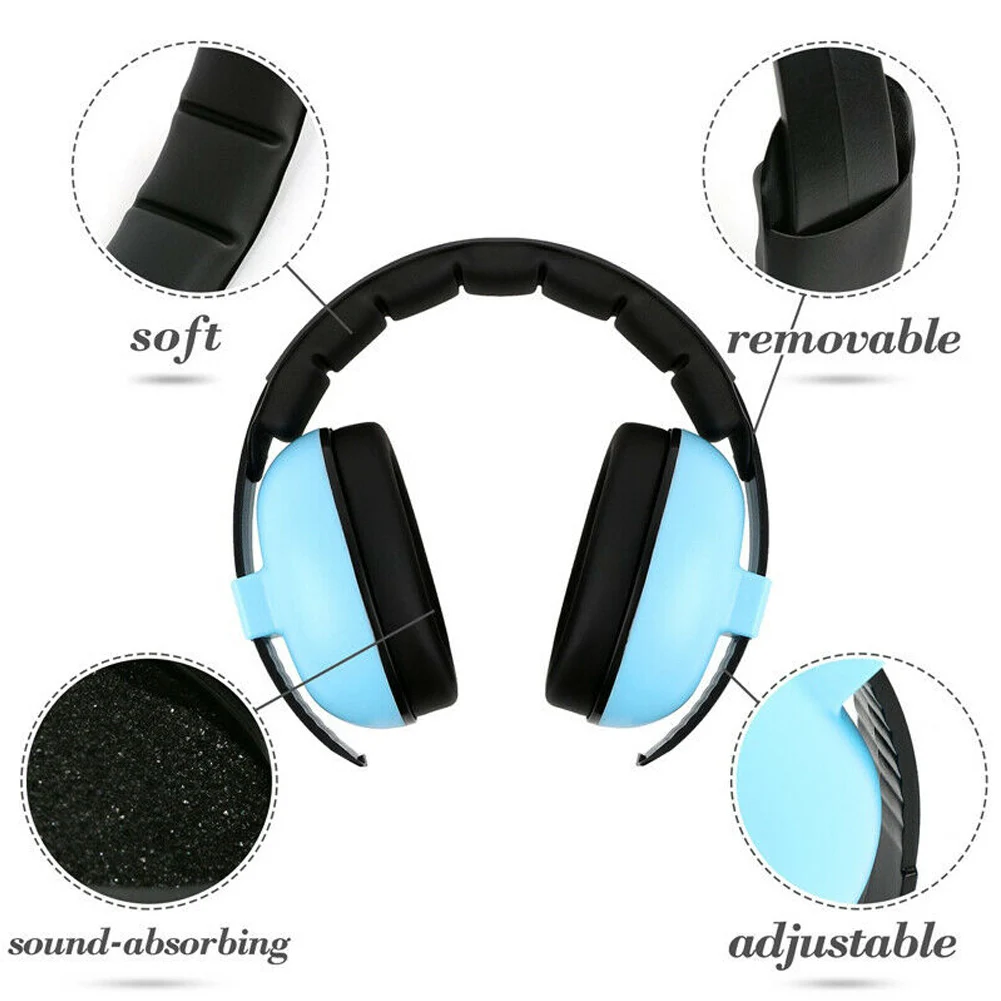 Baby Earmuffs Noise Cancelling Ear Hearing Protection Headphones for Kids Infant AN88