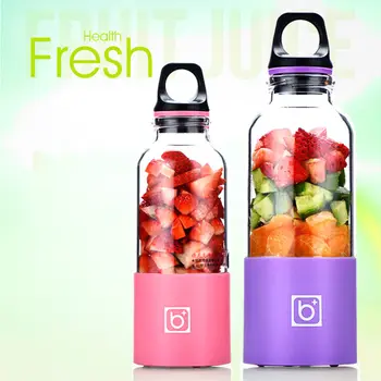 

500ML Portable Electric USB Rechargeable Vegetable Fruit Automatic Juice Extractor Blender Mixer Tool
