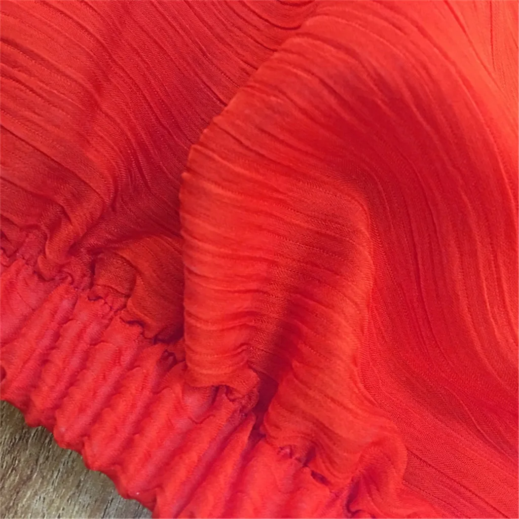 Женские шаровары с эластичным поясом повседневные свободные размера плюс для