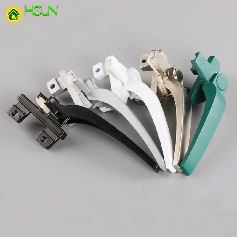 1pc Window Handle Lock Handle sliding window handle Aluminum Alloy window lock anti-theft lock