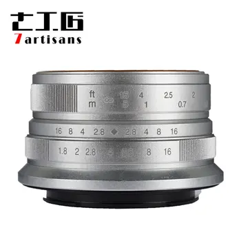 

7artisans 25mm F1.8 Lens for Canon EOS-M Mount M1 M2 M3 M5 M6 M10 SLR DSLR Cameras Len APS-C Manual Wide Angle Focus Lens