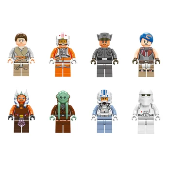 

DISNEY Star Wars Minifigures Building Blocks Anime Luke Skywalker Action Figures Children Christmas Gift Toys for Boys Girls