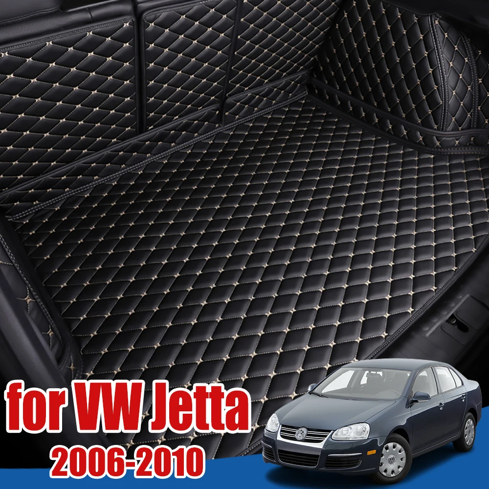 Багажнике лоток протектор для пола Volkswagen Jetta (Фольксваген Джетта) A5 Mk5 2006 2010 Коврики багажника коврик в