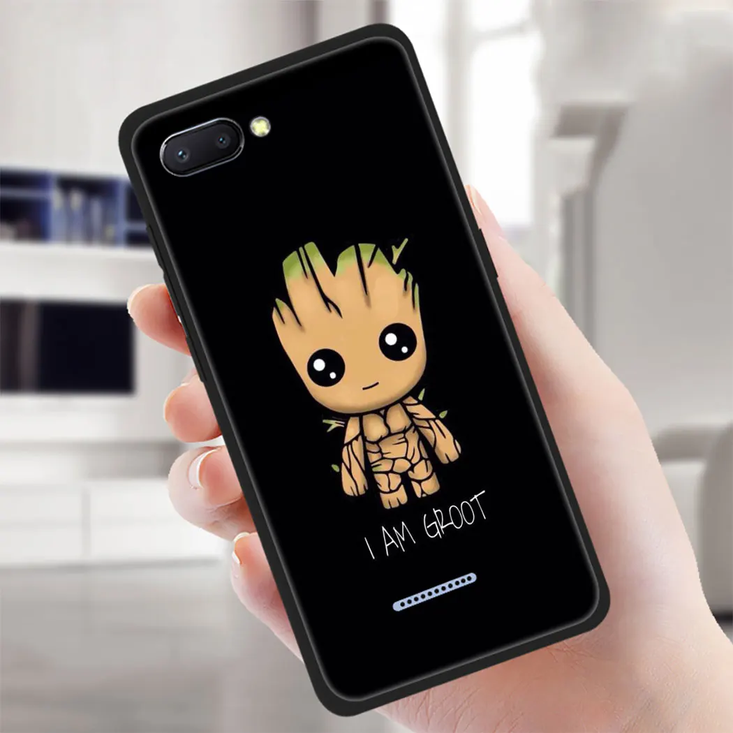 IYICAO Marvel "," I Am Groot "Мягкий силиконовый чехол для Xiaomi Redmi Go S2 K20 6 Pro 8A 7 7A 6A 5A 4A 5 Plus 4X чехол