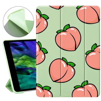 

Soft Peach Magnet Flip Cover For iPad Pro 2020 7th generation Case Air 2 11 Pro Case Tablet Folding Case For iPad Mini 5 4 3 2