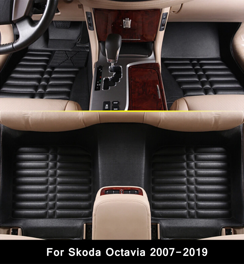 Коврик автомобильный 3D для Skoda Octavia (2007-2019) 2008-15-16-17-2018 | Автомобили и мотоциклы