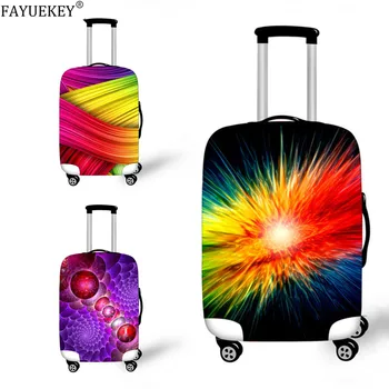 

3D Pattern Elastic Suitcase Protective Cover for19-32 Inch Luggage Dust Bag Case Protector Covers Cartoon Travel Accessories