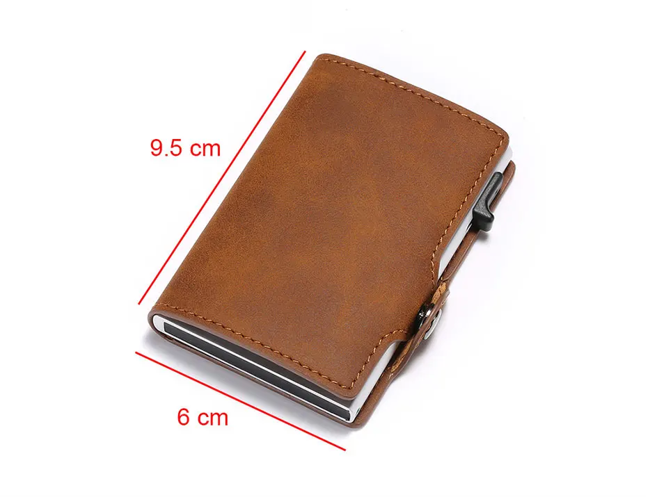 Carbon Fiber Rfid Wallets Slim Thin Money Bags Short Small Male Purses Card Holder Slot Wallets Magic Smart Walet Cartera Hombre