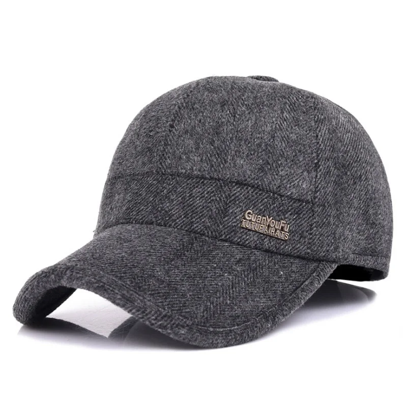 Новинка, русская теплая зимняя шапка, классические ретро бейсболки, уличная Регулируемая Кепка с ушами для мужчин и женщин, повседневные универсальные крышки