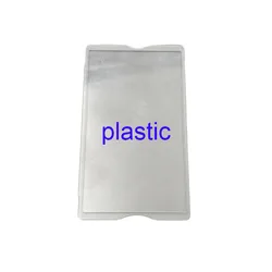 Original Size Glass Plastic Lens Mirror Cover for Screen Protection - Clear (Plastic lens)